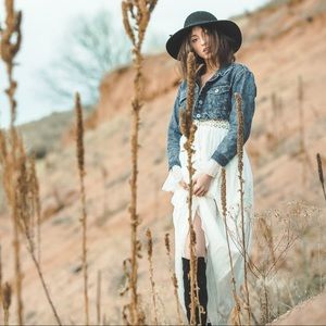 Cropped Denim Jacket